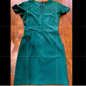 Ann Taylor Dark Green Dress